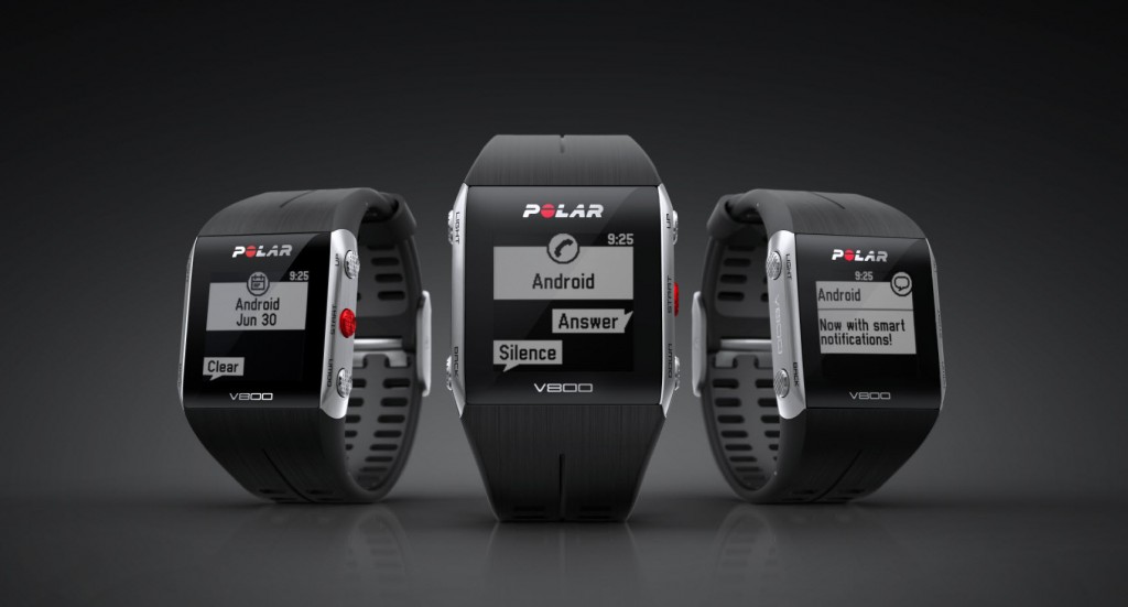 Polar v800 iOS and Android Smart Notifications