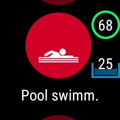 polar m600 custom pool length