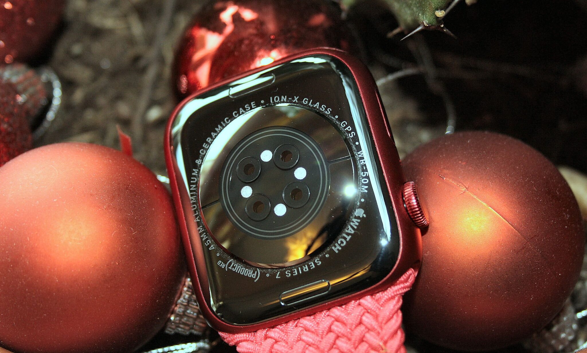Apple Watch Series 7 optical hr sensor