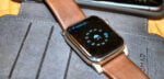 Nomad Goods Apple Watch Foilio case and brown active strap pro