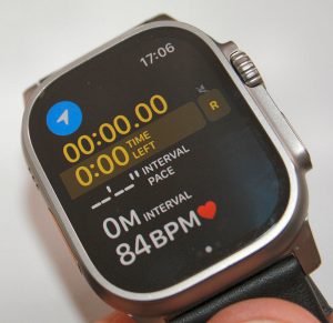 Apple Watch Ultra GPS-locked on