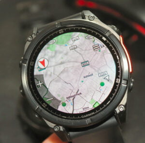 Garmin Fenix 8 Map Hamburger Menu