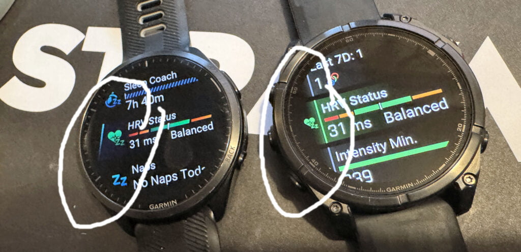 Garmin Fenix 8 Widget Glance Tweaks