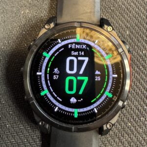 Garmin Watch Face: Radial Precision